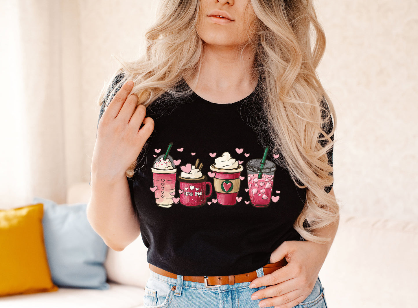 Womens Valentines Day Shirt,Valentine Coffee shirt,Valentines Coffee Lover Gift,Womens Valentines Day Sweat,Valentines Day Shirt,Valentines