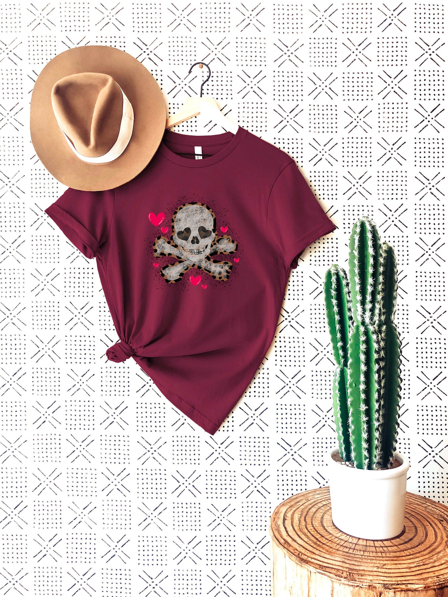 Heart Eyed Skull and Crossbones shirt, Skeleton Shirt,Valentine Skeleton tshirt,Funny Valentine's Day Gift,valentines day gift,Vintage shirt