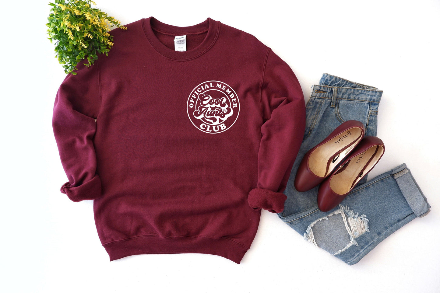 Cool Aunts Club Sweatshirt, Gift For Auntie, Cool Sister Sweat, Best Aunt Sweat, Cute Aunt Gifts, Cool Aunt Sweatshirt, Like A Mom Sweater