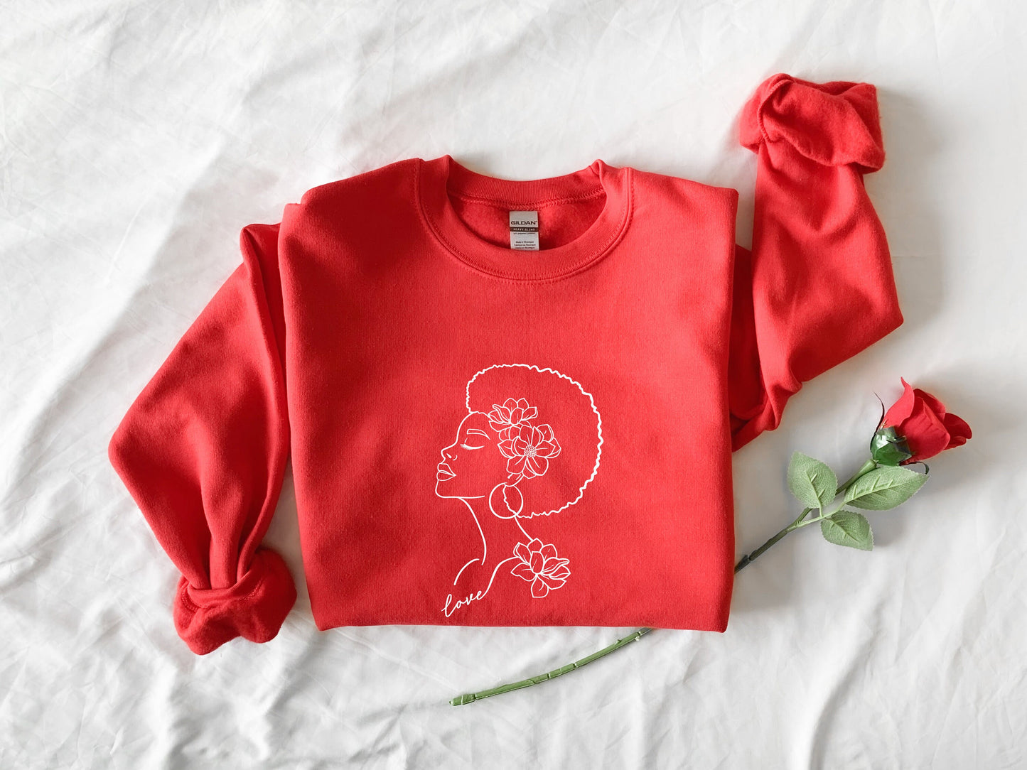 Black Women Sweatshirt,Afro Girl,Black Girl Shirt,Black Girl Gifts,Black Girl Magic,Gift for Woman,Black Woman Shirt,Gift for Her