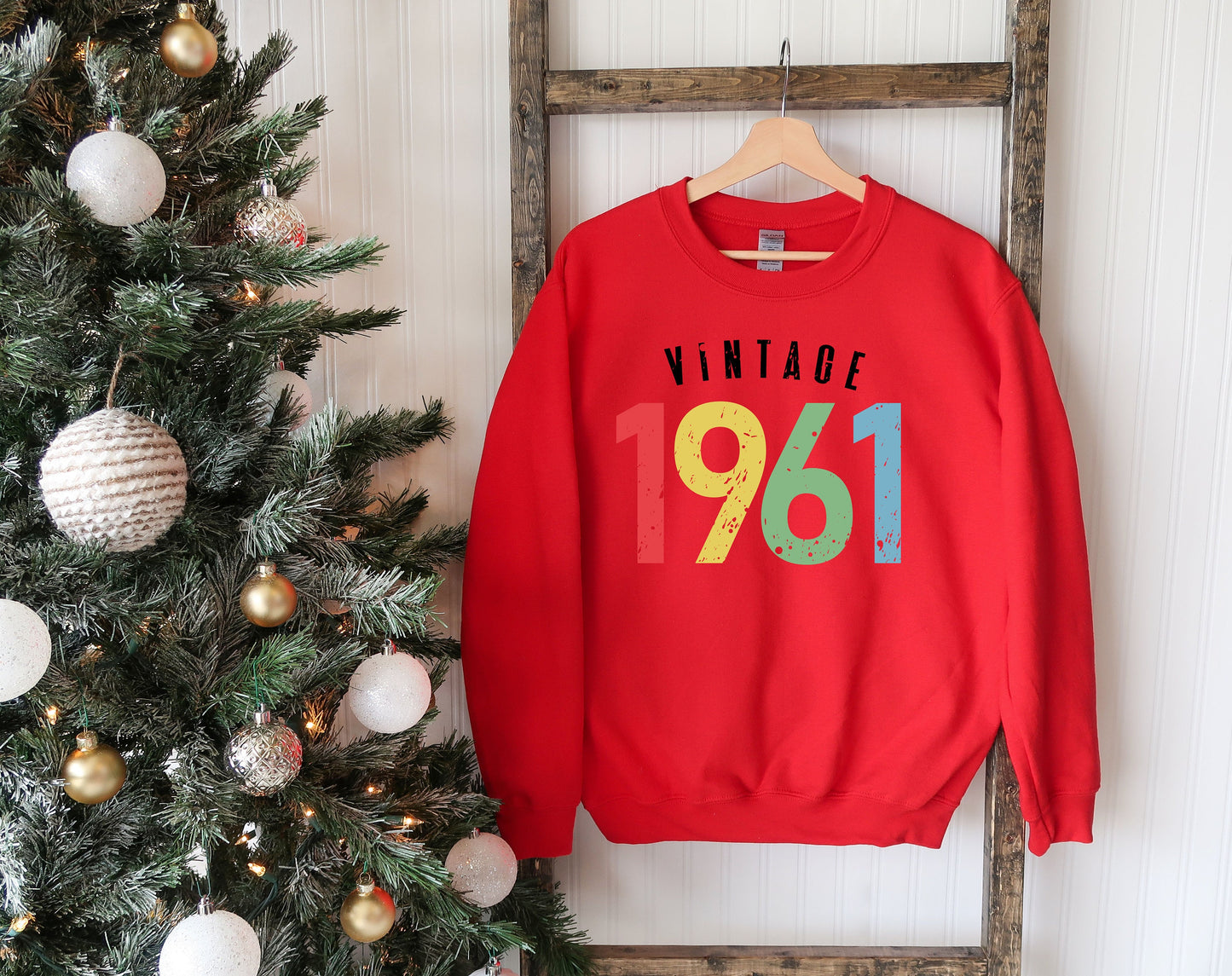 Vintage 1961 Retro Shirt, 62th Birthday, 62th Birthday Gift, 62th Birthday Party,62th Birthday Shirt, 1961 Shirt,Womens Birthday Gift Shirt