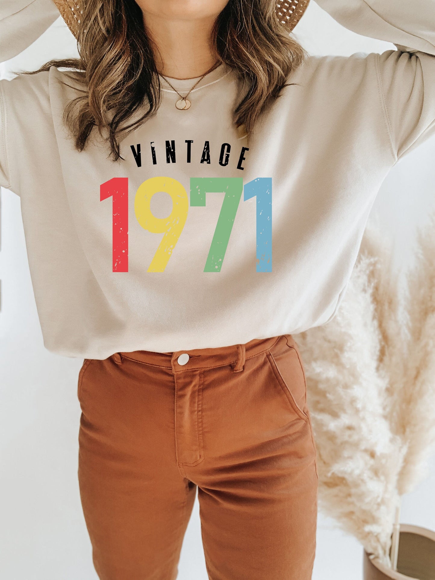 Vintage 1971 Retro Shirt,52th Birthday, 52th Birthday Gift, 52th Birthday Party, 52th Birthday Shirt, 1971 Shirt ,Womens Birthday Gift Shirt