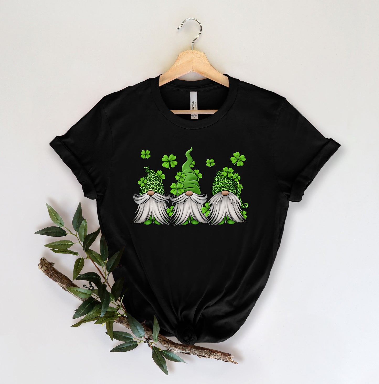 Lucky 3 Gnomes Tshirt,St Patrick's Day,Funny St Patrick's Day Shirt,Shamrock Shirt,Gnome Gnomies,St. Patrick's Ganome Day Gift