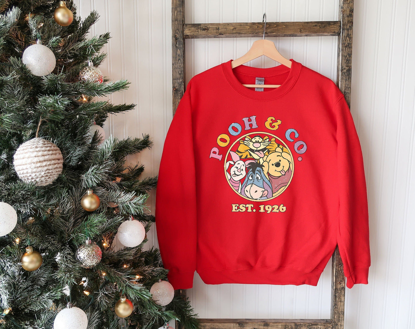 Vintage Pooh & Co EST 1926 Sweatshirt,Cute Pooh Bear And Friends Shirt,Retro Winnie The Pooh,Disney Pooh Bear Shirt,Walt Disney World Shirt
