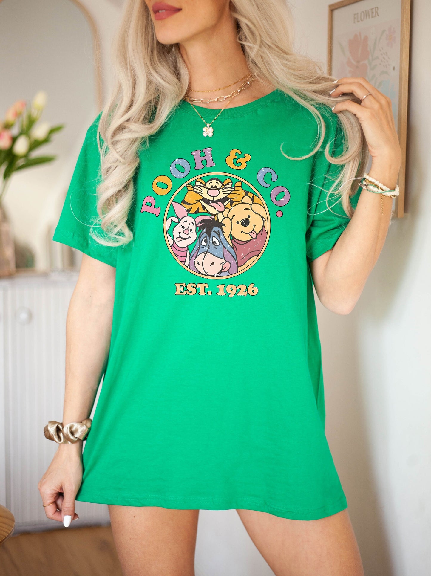 Vintage Pooh & Co EST 1926 Shirt,Cute Pooh Bear And Friends Shirt,Retro Winnie The Pooh,Disney Pooh Bear Shirt,Walt Disney World Shirt