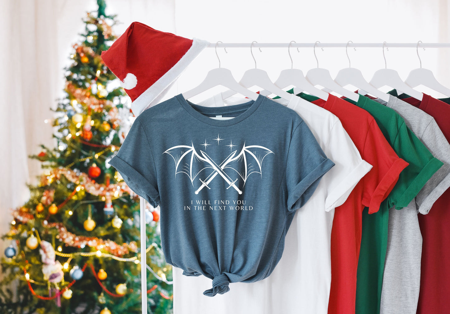 I will find you in the next world Tshirt,Velaris tshirt,Velaris Sweatshirt,Cassian quotes shirt, Bat Boys Wings ACOTAR,