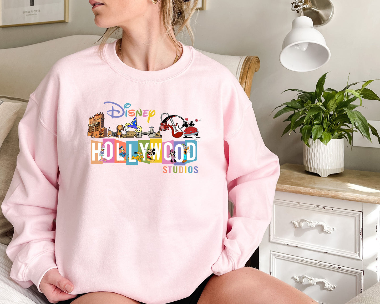 Vintage Disney Hollywood Studios Sweatshirt,Hollywood Studios Shirt, Hollywood Studios Disney Trip Sweatshirt, Disney Family Vacation