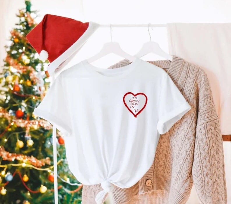 To Grow Old In Shirt, Avengers Inspired Shirt, Superhero Shirt, Wanda Vision Shirt, 1970s Vision T-shirt, Scarlet Witch, Wanda Shirt