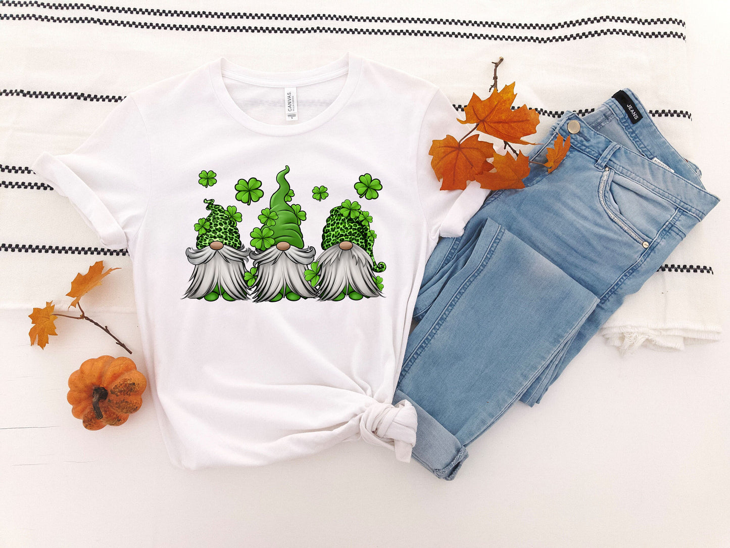 Lucky 3 Gnomes Tshirt,St Patrick's Day,Funny St Patrick's Day Shirt,Shamrock Shirt,Gnome Gnomies,St. Patrick's Ganome Day Gift