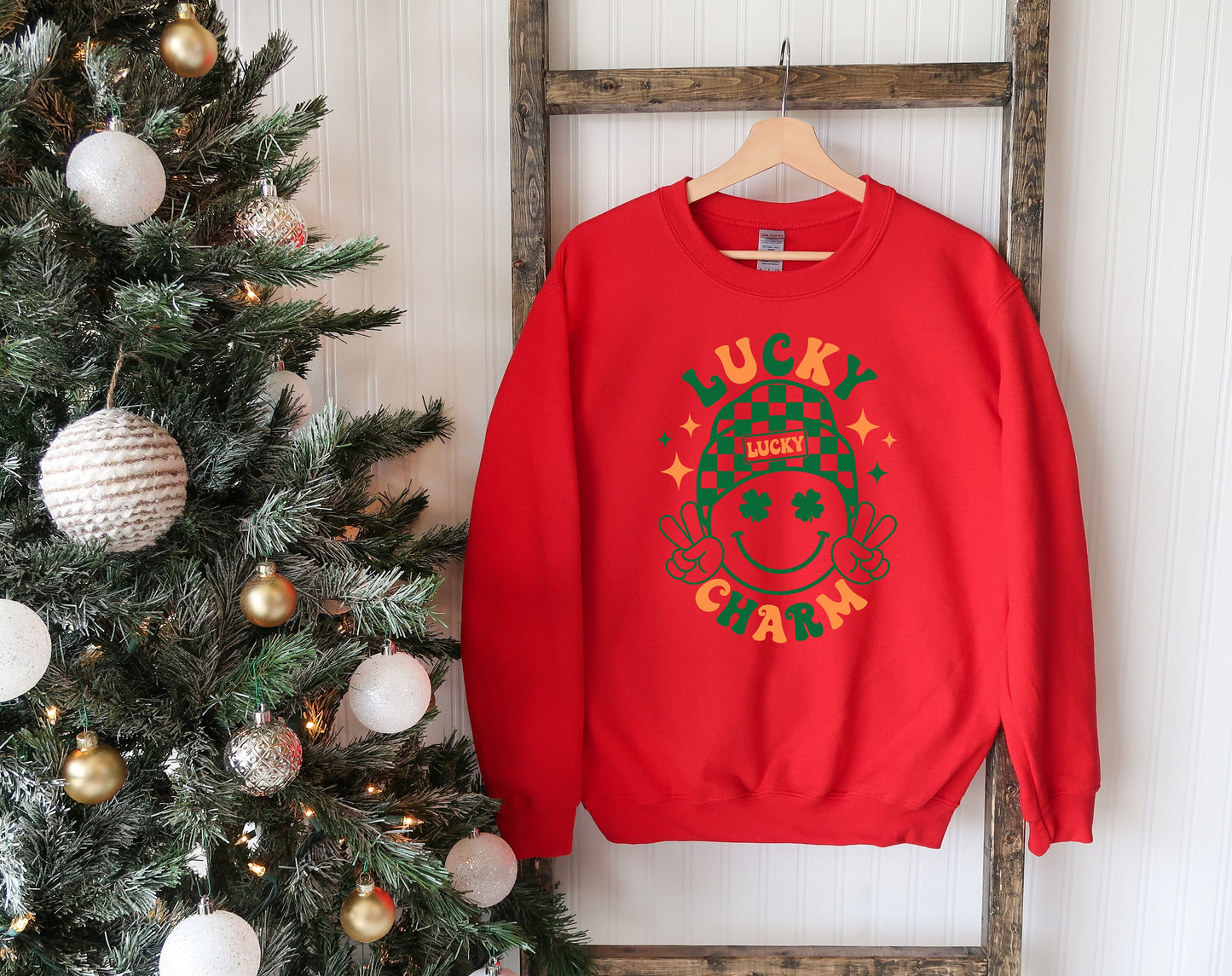 Lucky Charm Sweatshirt,Happy Shamrock Sweatshirt,St Patrick's Day,Lucky Charm Sweatshirt,Irish Sweatshirt,Irish Day Shirt, Lucky Sweatshirt,