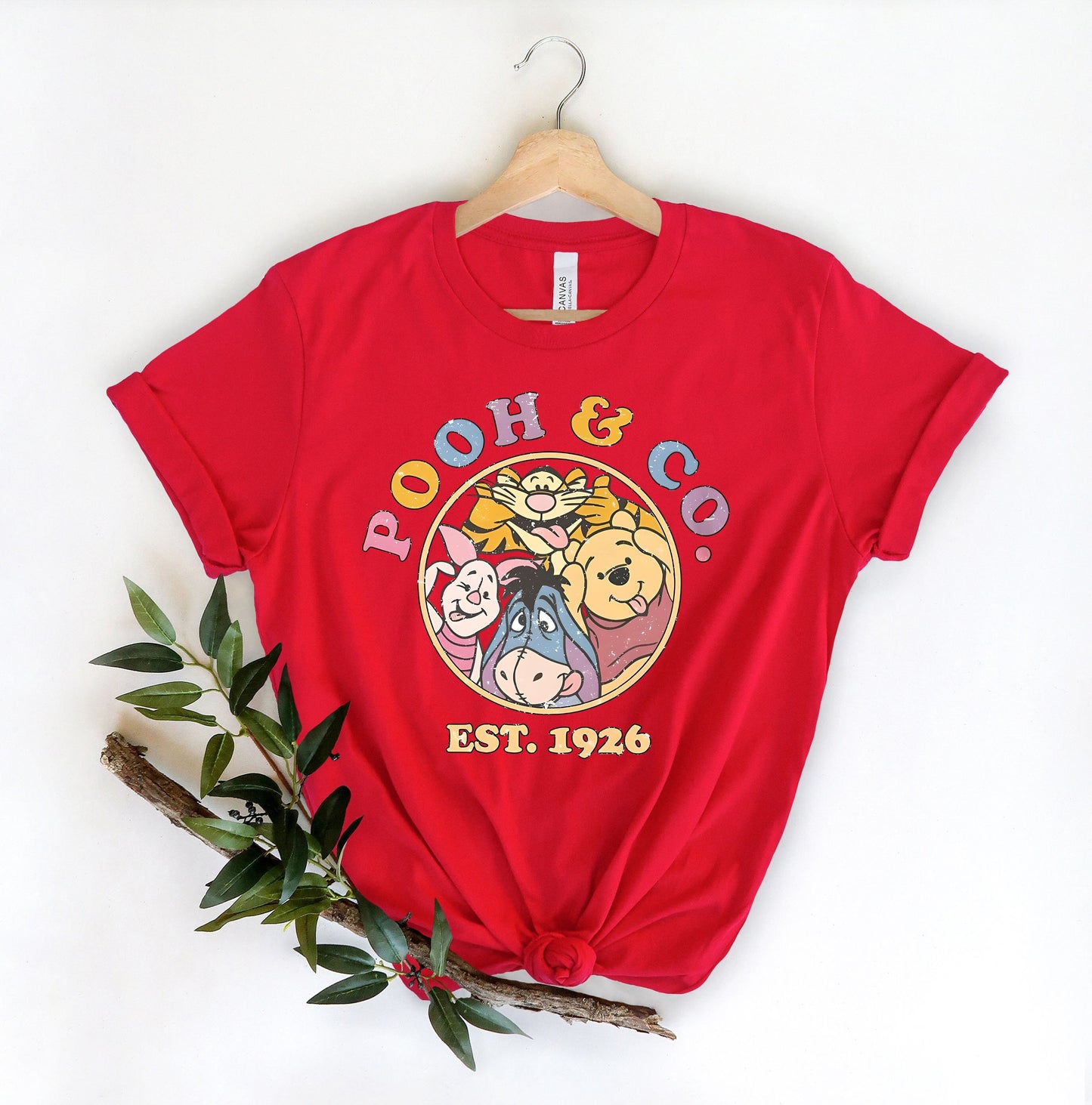 Vintage Pooh & Co EST 1926 Shirt,Cute Pooh Bear And Friends Shirt,Retro Winnie The Pooh,Disney Pooh Bear Shirt,Walt Disney World Shirt