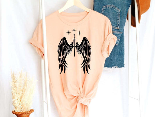 ACOTAR Bat Boys Sweatshirt, The Night Court Shirt, Illyrians of the Night Court, A Court of Thorn and Roses Court, Cassian general comander