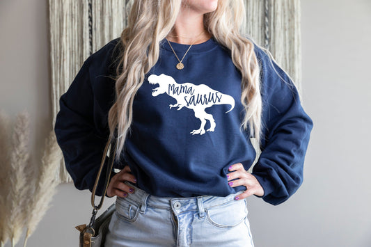 Mama Saurus Sweatshirt,Mama Saurus,Mama Shirt,Mamasaurus Shirt,Mama Dinosaur Shirt,Mom Shirt, Funny Mom Shirt, Dinosaur Mom Shirt, Mama Tees