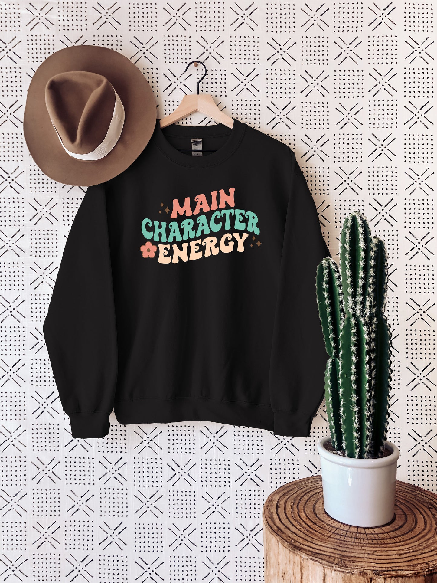 Main Character Energy Sweatshirt,Funny Meme Sweater,Gift for Her, Women's Valentine's Shirt, Main Character Energy Tee