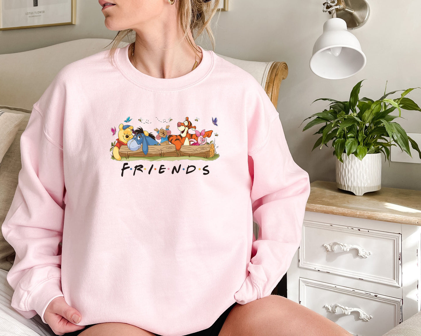 Winnie The Pooh Friends Sweatshirt, Disneyland Sweatshirt, Pooh Bear, Disney Pooh Bear, Piglet Shirt, Disney Vacation, Disneyland,Tigger