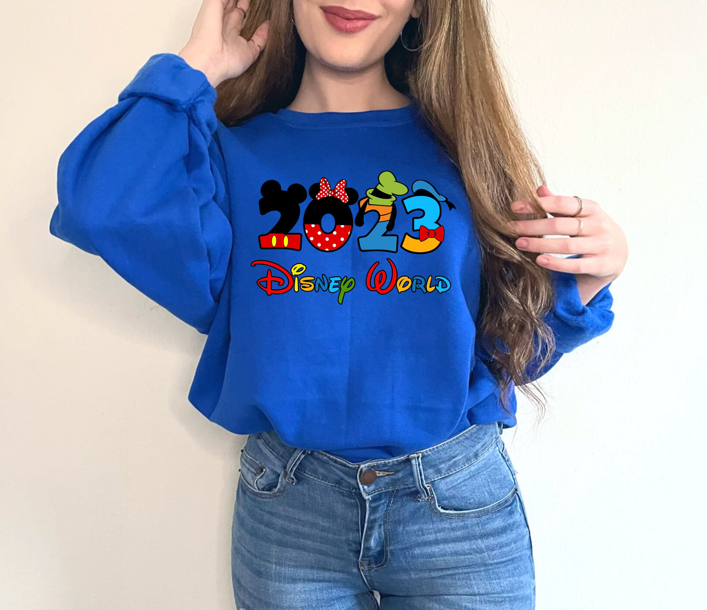 2023 Disney World Sweatshirt, Disney World 2023 Family Vacation Shirt Hoodie Sweatshirt, Disney 2023 Group Shirt