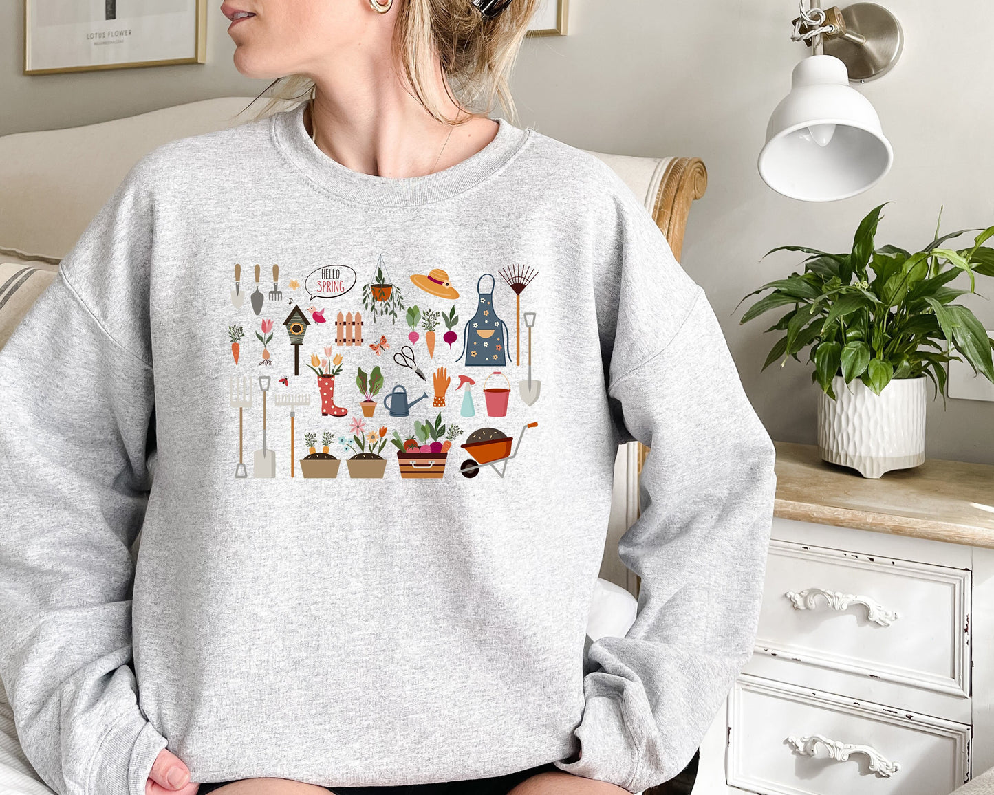 Garden Sweatshirt, Gardening Sweatshirt, Gardening Gift, Garden Love Shirt, Garden Lover Gift, Gardener Gift Idea, Mother's Day Gardening