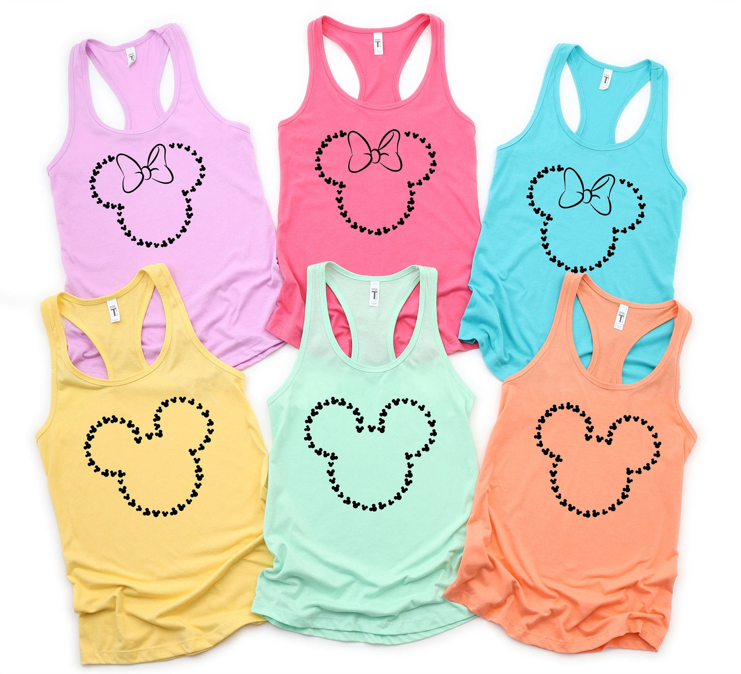 Disney Mickey And Minnie Tank,Family Vacation Tank, Vacation Tank, Mickey Monogram Tank,Mickey Tank shirt,