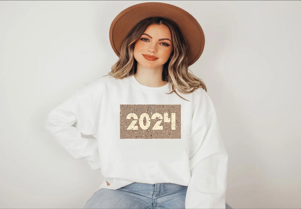 2024 sweatshirt,2024 shirt,2024,Funny sweatshirt,Gift for women, Gift for men,Women Crewneck