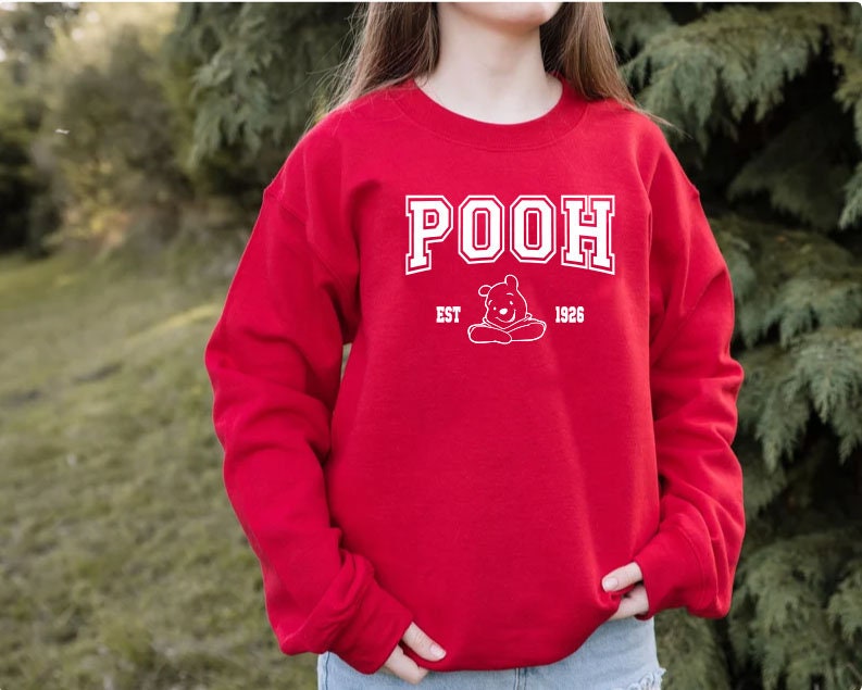 Winnie the Pooh EST 1926 Sweathirt,Cute Pooh Bear Shirt,Retro Winnie The Pooh Shirt, Vintage Pooh Tee,Walt Disney World Shirt,Disney Shirt