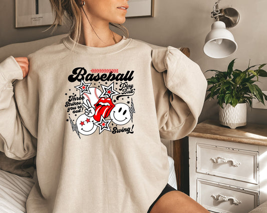 Game Day Baseball Sweatshirt,Game Day Softball Sweatshirt,Funny Baseball Mom Sweatshirt,Baseball game day Sweatshirt,Baseball Shirt