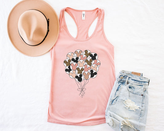 Disney Mickey Balloons Tank Top,Disneyland Tank, Disney Vacation Tank, Disney Magical Tank, Disney Family Trip,