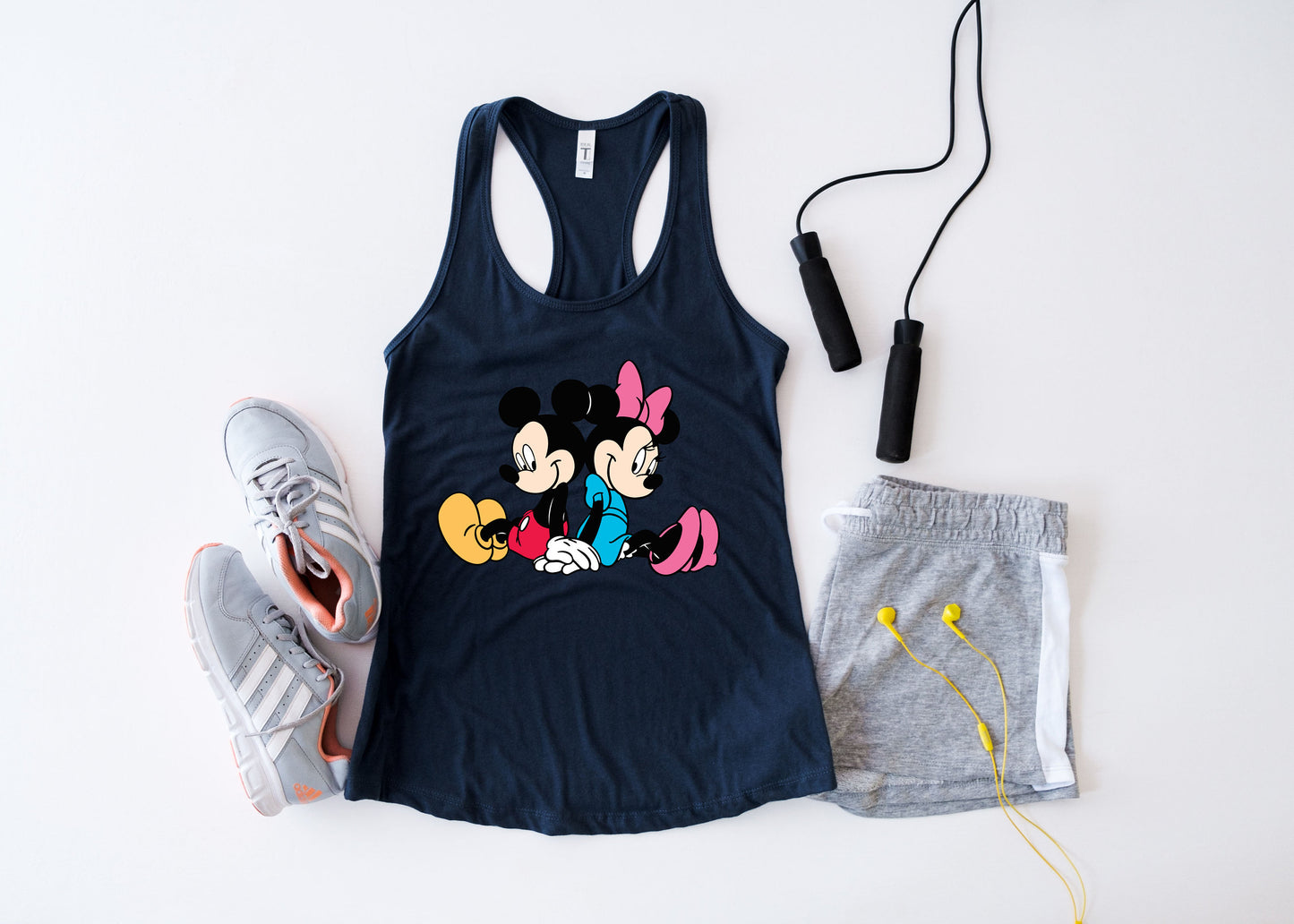 Mickey and Minnie In Love Tank Top,Disney Tank,LOVE Disney matching couples Tank,Disney Family