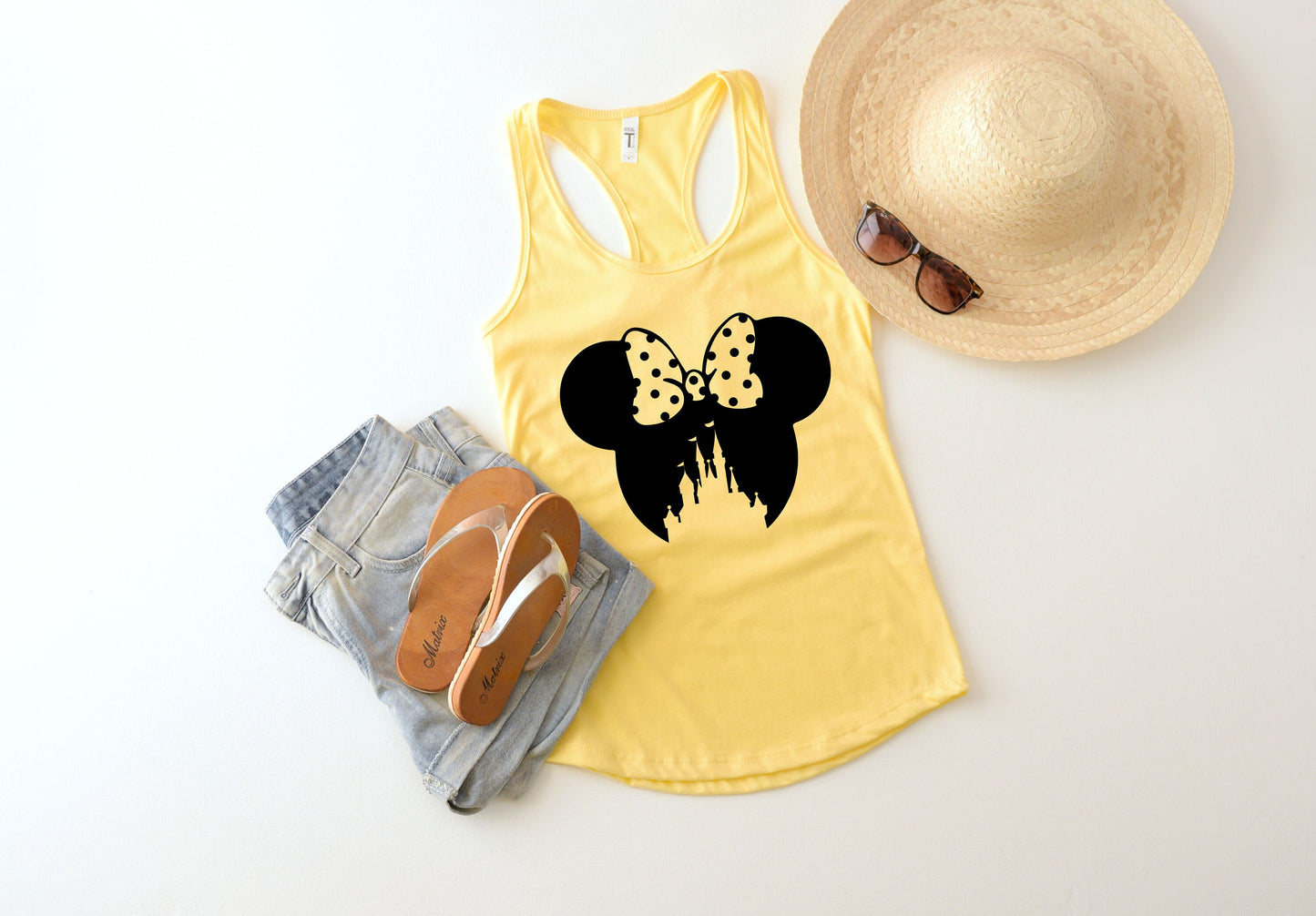 Minnie Castle Tank Top,Disney Family Tank,Disney Tank ,Disney Ear Shirt,Disney Minnie,Minnie Castle tshirt