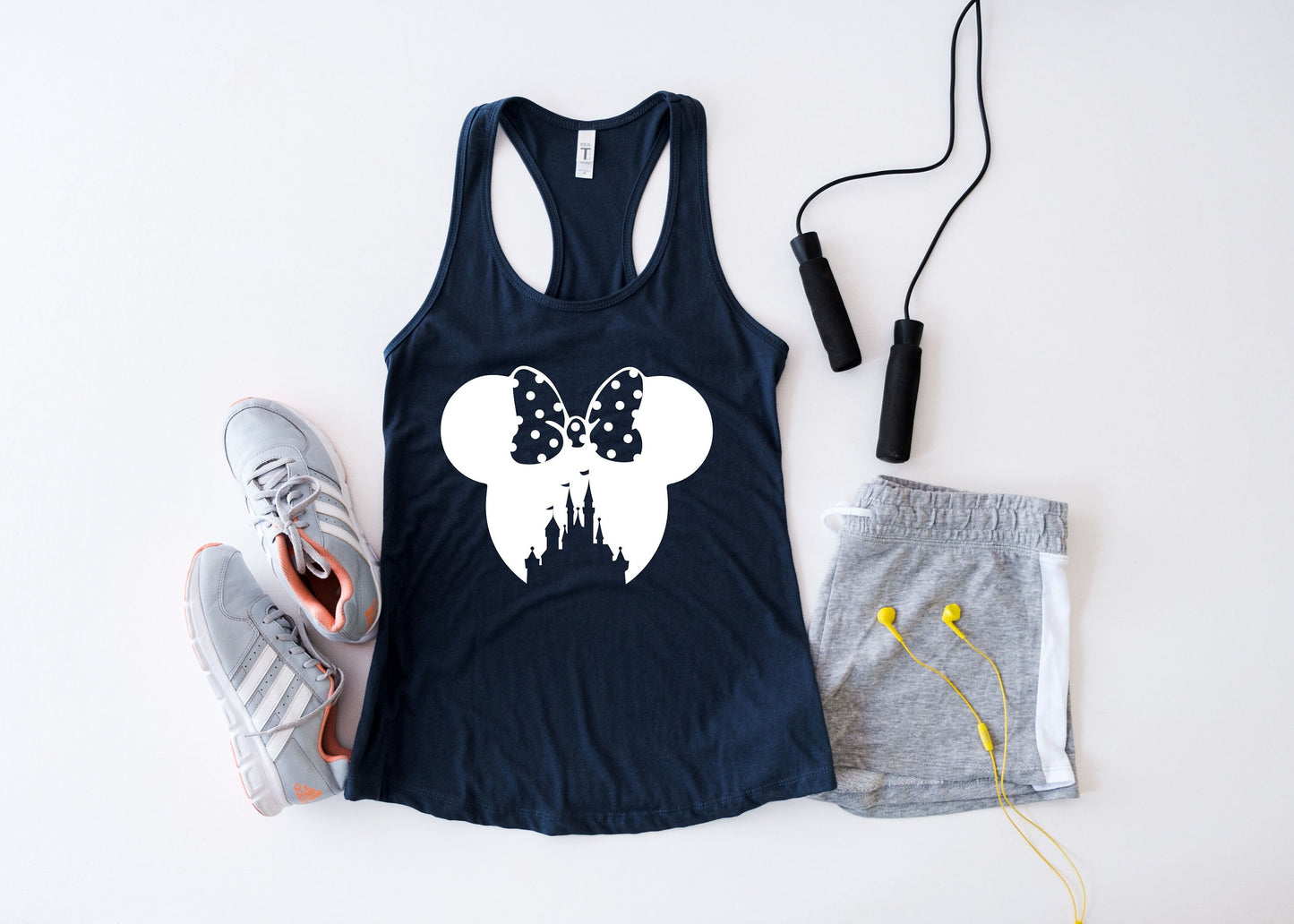 Minnie Castle Tank Top,Disney Family Tank,Disney Tank ,Disney Ear Shirt,Disney Minnie,Minnie Castle tshirt