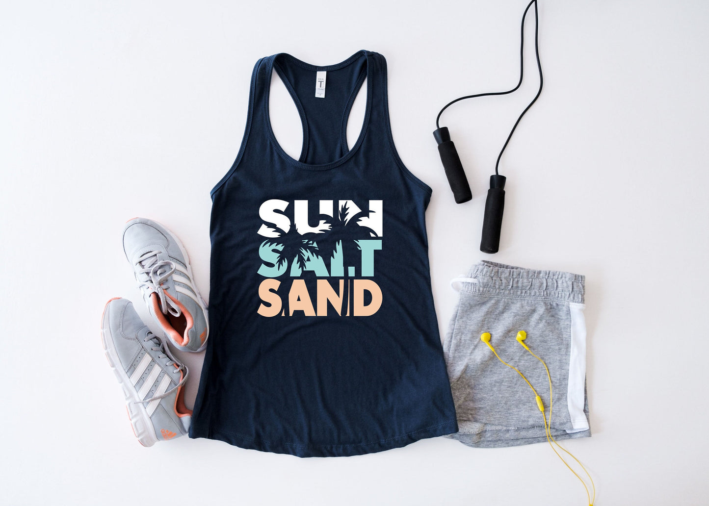 Sun Sand Salt Beach Tank Top, Summer Beach Life , Beach Tank, Summer Vibes, Florida Shirt,