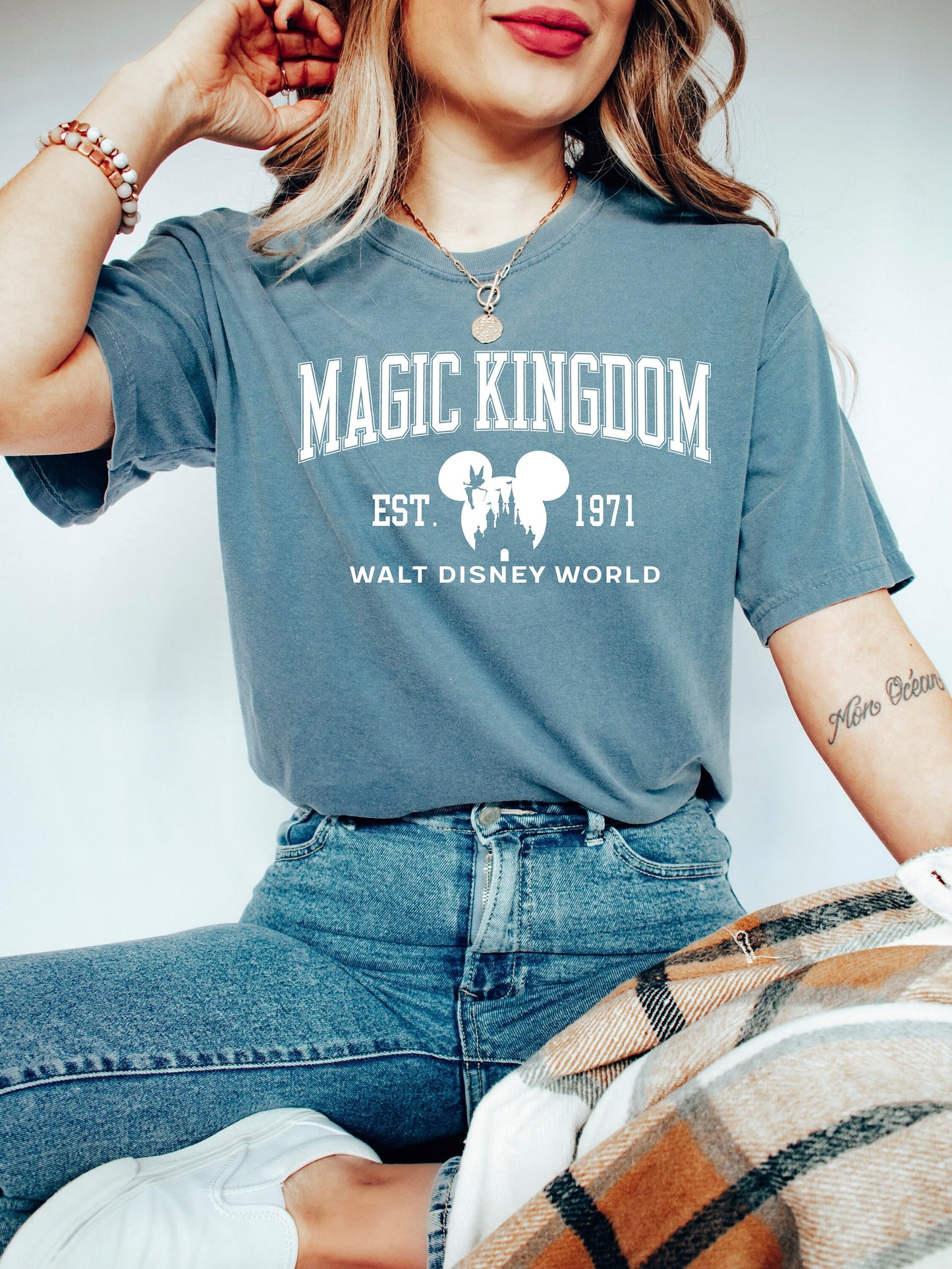 Comfort Colors Disney Magic Kingdom Tshirt,Disneyworld Est 1971 shirt,Walt Disney World Magic Kingdom 1971 Family Vacation Shirt