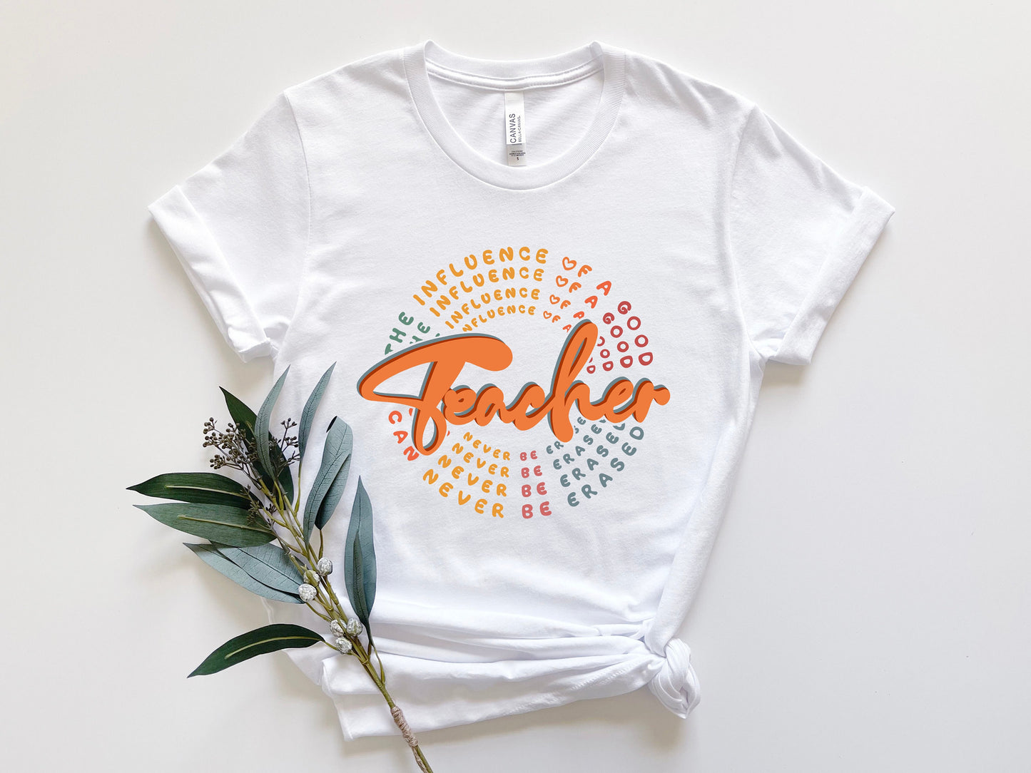 The Influence Of A Good Teacher Can Never Be Erased Shirt,Teacher Shirt,School Shirt, Gift for Teacher