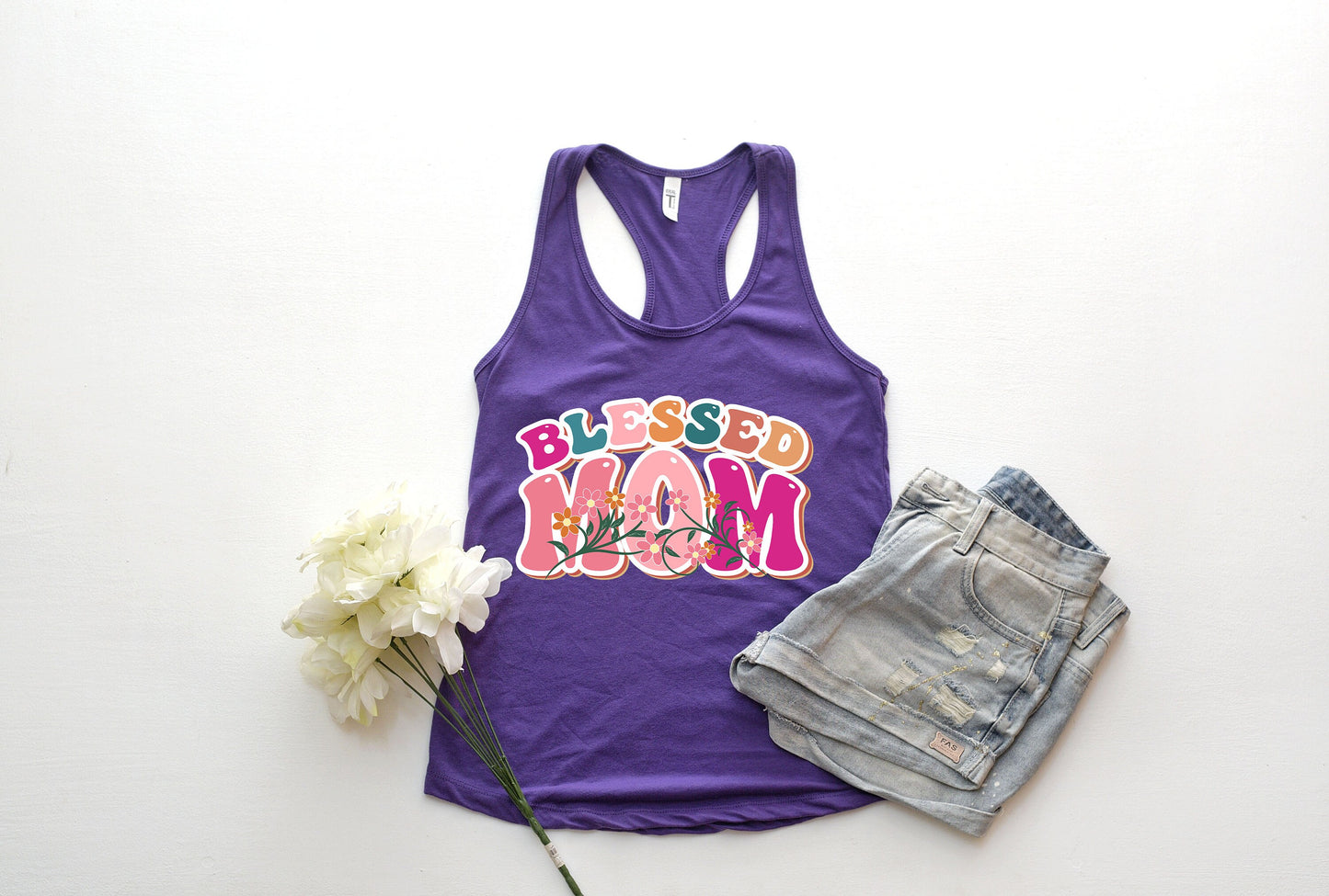Blessed Mom Tank Top,Blessed Mama Tank,Christian Mom Gift,Mothers Gift Ideas,Mom Gift, Blessed Mama Tank,New Mom Gift,Happy Mothers Day