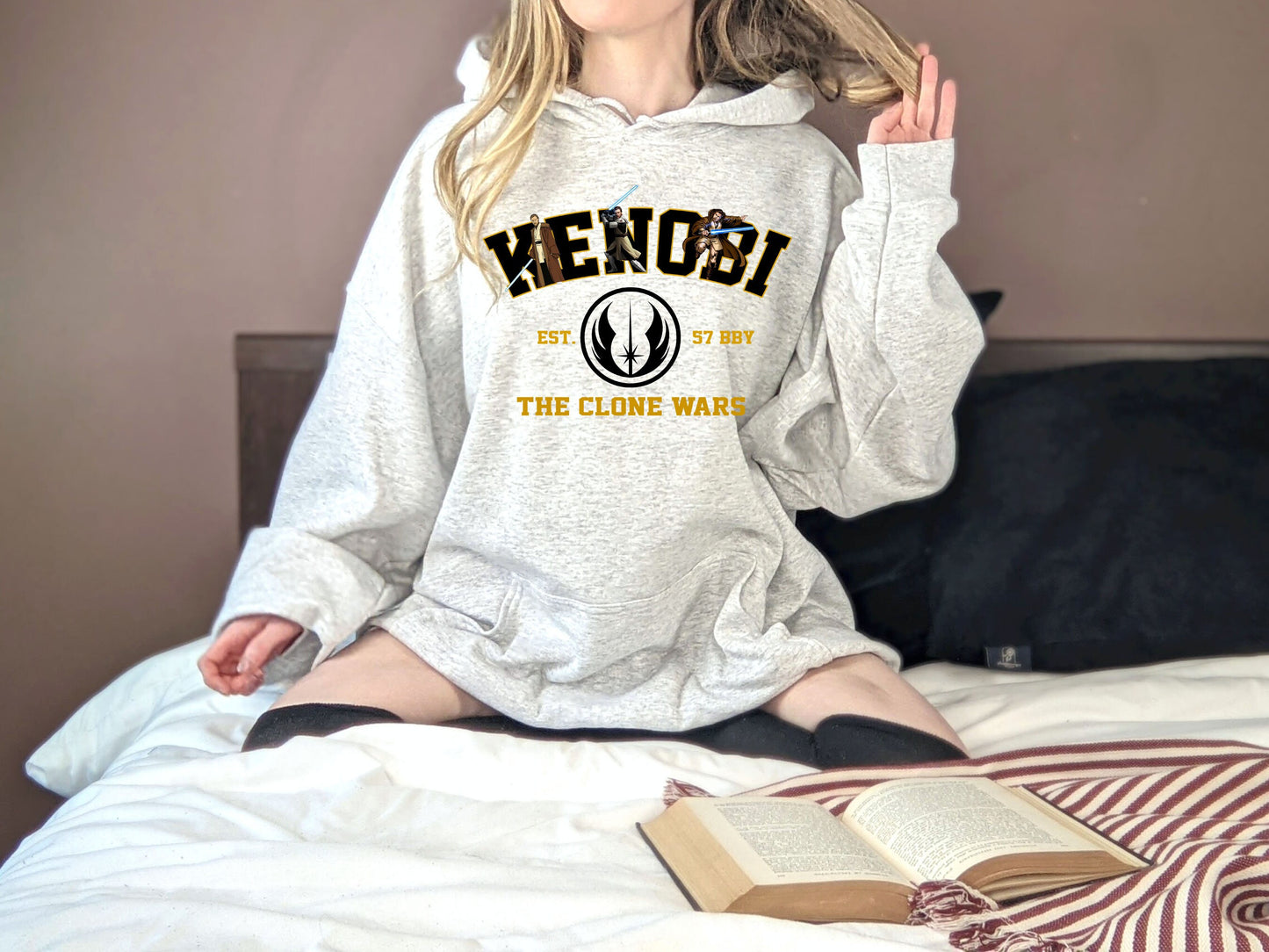 Kenobi Hoodie, Star Wars Hoodie, Obi Wan Kenobi Hoodie, Star Wars Gift, Star Wars Fan, Disney Star Wars Trip Sweat,