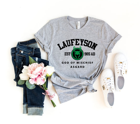 Loki Laufeyson Shirt,superhero shirt, Loki God of Mischief Shirt, Tv Series Shirt, Loki Shirt, Avengers Shirt, Thor Shirt, Superhero Shirt,