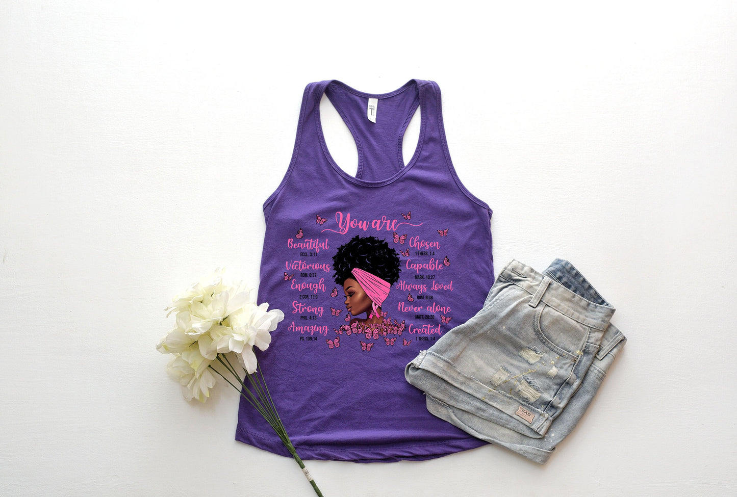 Black Women Tank Top, Black History Month Tank,Melanin Girl,Black Queen,Afro American Girl,You Are Beautiful,Juneteenth Gift,