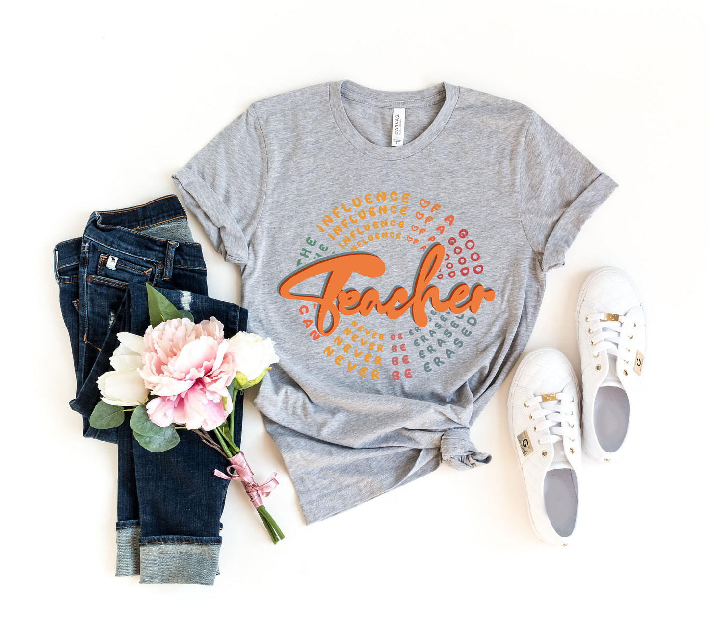 The Influence Of A Good Teacher Can Never Be Erased Shirt,Teacher Shirt,School Shirt, Gift for Teacher