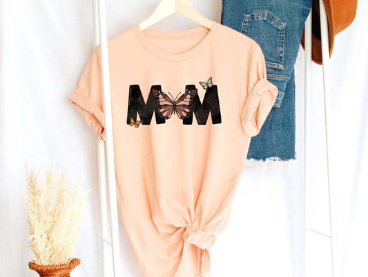 Mom Butterfly Tshirt,Mom Life Tshirt,Happy Mother’s Day,Mom Shirt, Mother’s Day Shirt,Mom Butterfly Sweatshirt