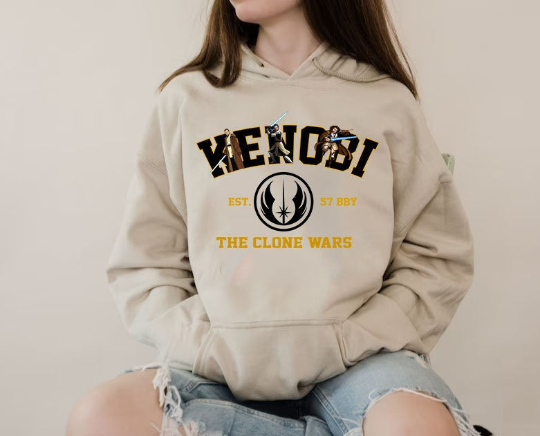 Kenobi Hoodie, Star Wars Hoodie, Obi Wan Kenobi Hoodie, Star Wars Gift, Star Wars Fan, Disney Star Wars Trip Sweat,