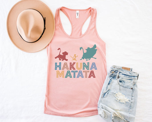 Hakuna Matata Tank Top,Animal Kingdom Tank,Disney Shirt,Lion King Shirt,Hakuna Matata Disney Shirt,Disney Animal Kingdom,Family Vacation