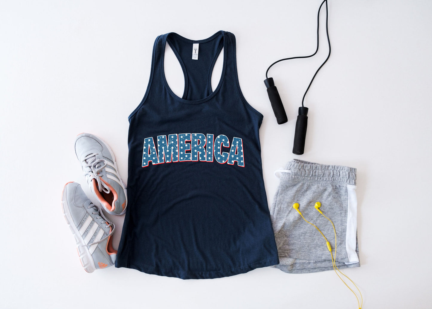 America Tank Top, 4th Of July Tank, America Tank, America Flag Shirt, Retro 4th Of July Shirt,USA Shirts, 4th of July Family Shirts
