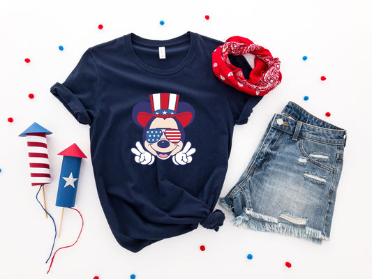 Mickey 4th Of July Shirt, Mickey Patriotic Shirt, Fourth July Shirt, USA Shirt, Love America, Usa Sweatshirt,