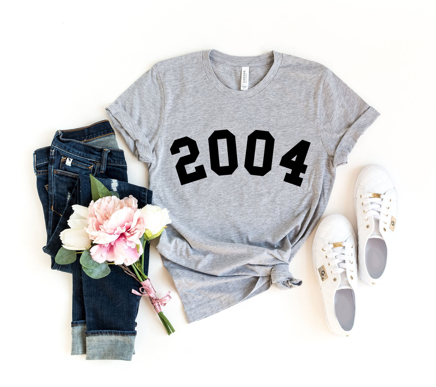 2004 Shirt,19th Birthday Gift,2004 Vintage Shırt,19th Birthday Shirt,19th Birthday,Custom Birthday Shirt,Birth Year Number