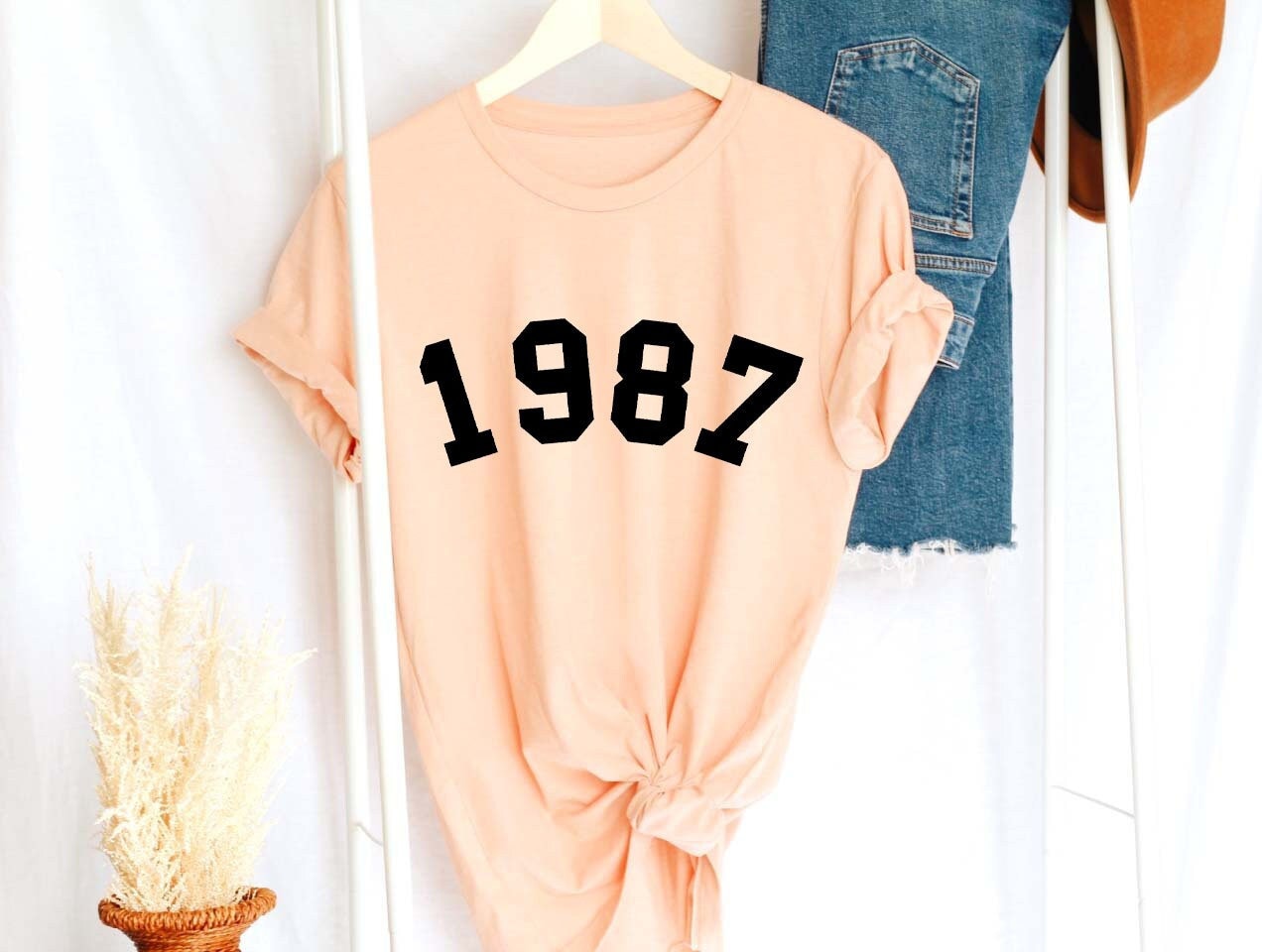 36th Birthday Gift Shirt,1987 Birthday Shirt,36th Birthday Shirts,1987 Birth Year Number Shirt,Birthday Shirt Gift 1987