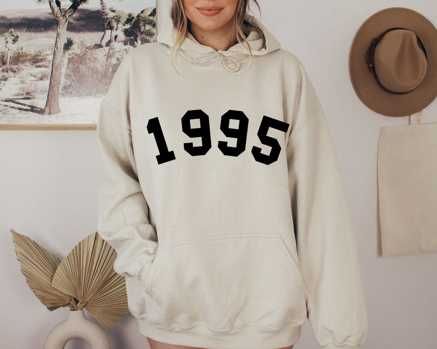 Custom 1995 Birthday Hoodıe, 1995 Birth Year Number Sweatshırt, Birthday Gift for Women, 1995 Birth Year Number Sweatshirt, 1995 Shirt