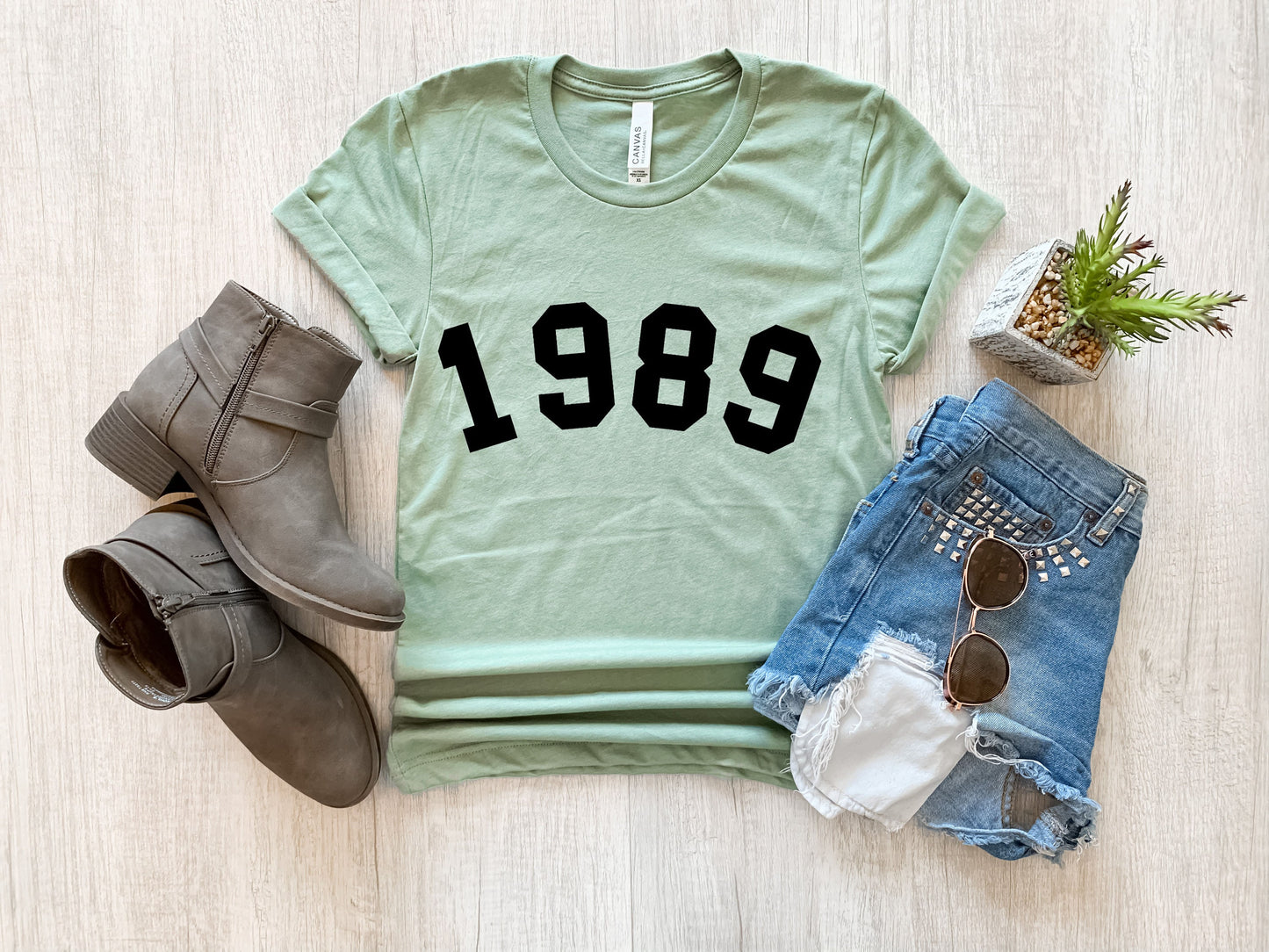 CUSTOM 1989 Shirt, 34th Birthday Sweatshirt, 1989 Birth Year Number Shirt, Birthday Gift for Women, Birthday Sweatshirt Gift 1983 Top f