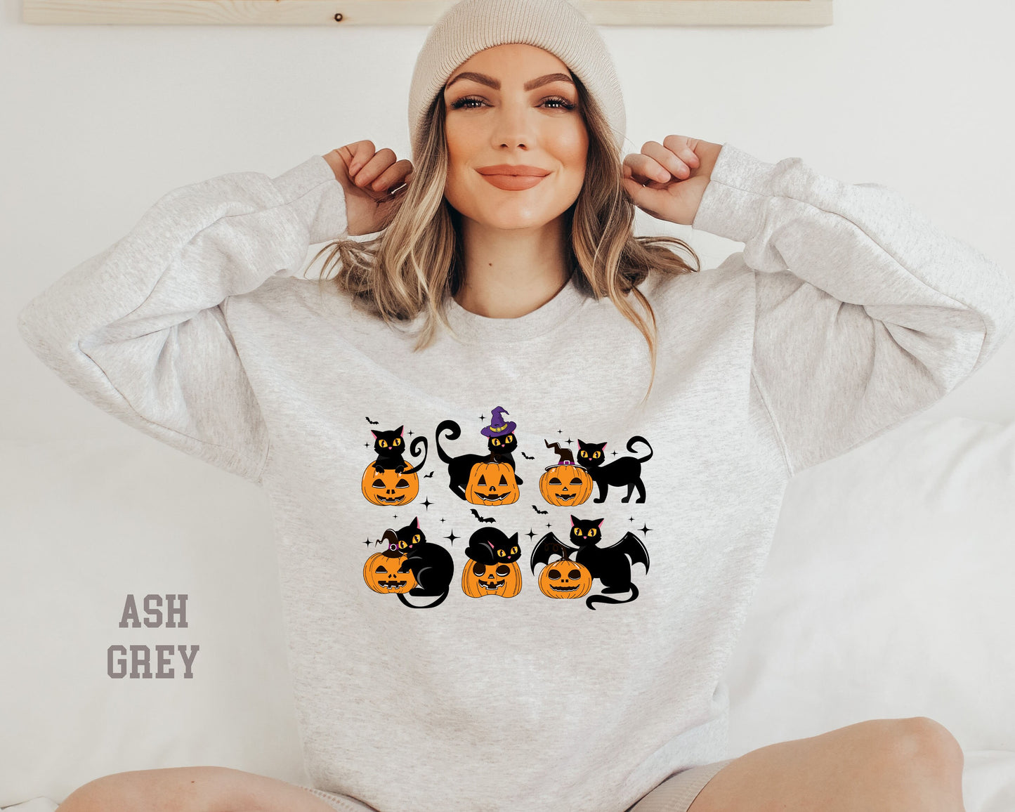 Pumpkin Cat Sweatshirt,Halloween Sweatshirt,Funny Halloween Shirt,Halloween Shirt,Halloween pumpkin Shirt,Cat Lover Shirt,Halloween