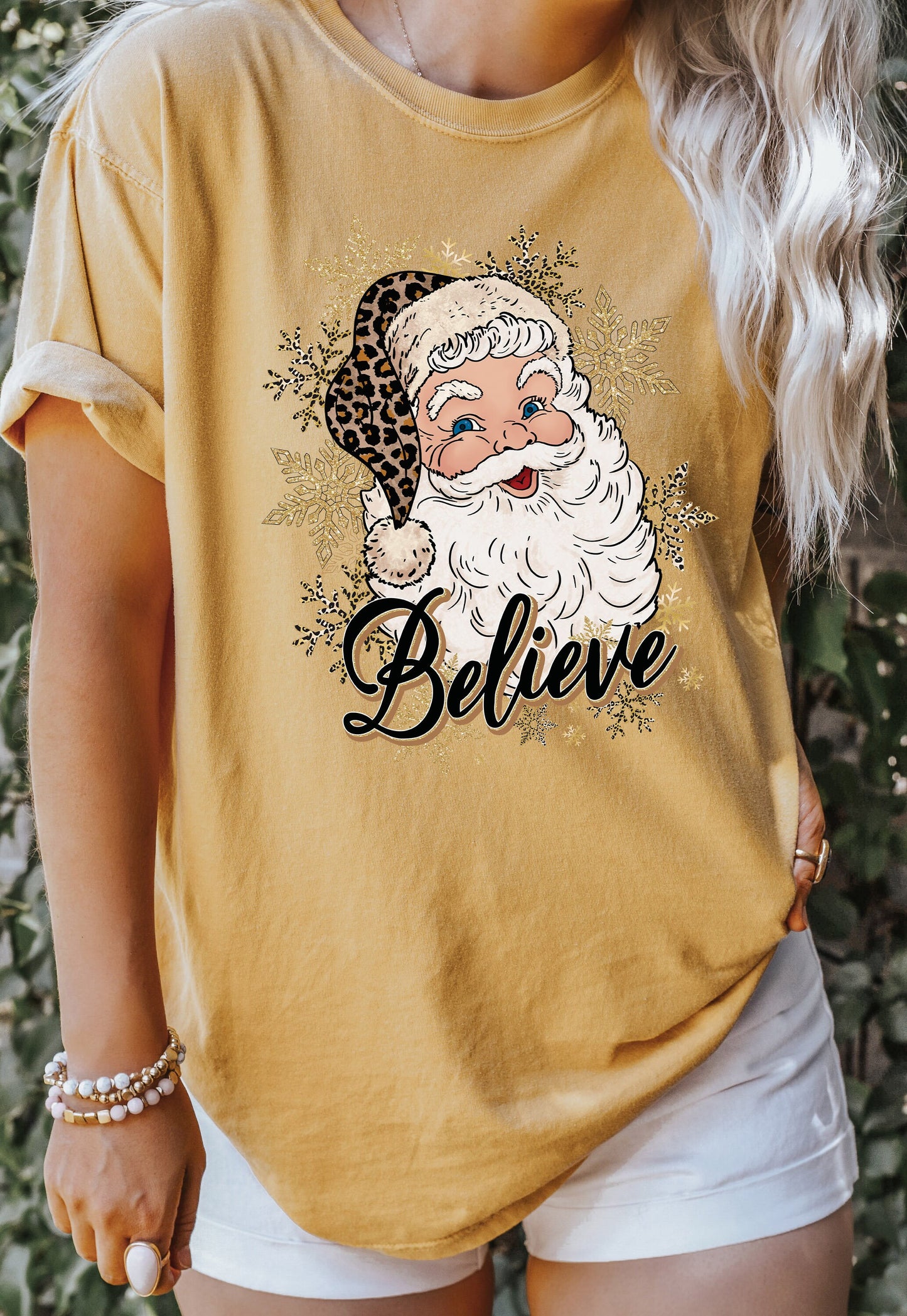 Comfort Colors Santa Believe shirt,Christmas Believe Shirt,Christmas Party,Christmas T-Shirt,Santa Shirt,Christmas Family Shirt,Believe Tee