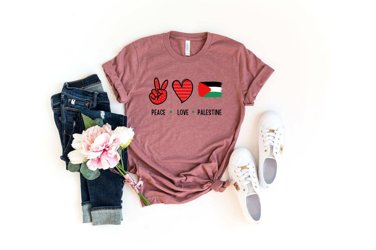 Peace Love Palestine, Palestine T-shirt, Stand With Palestine Shirt, Palestinian Shirt, Save Palestine, Lives Matter Shirt, Gaza Freedom