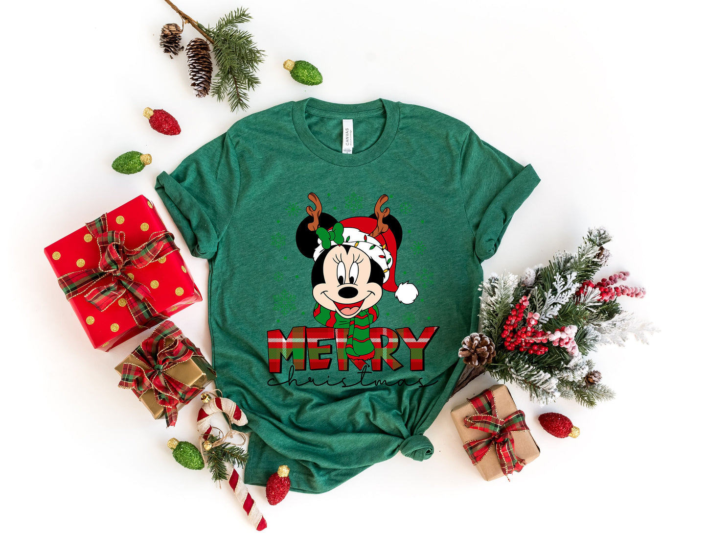 Disney Character Christmas shirt,Family Christmas Matching shirt, Custom Disneyland Christmas Shirt,Disney Christmas Gift,Christmas Shırt